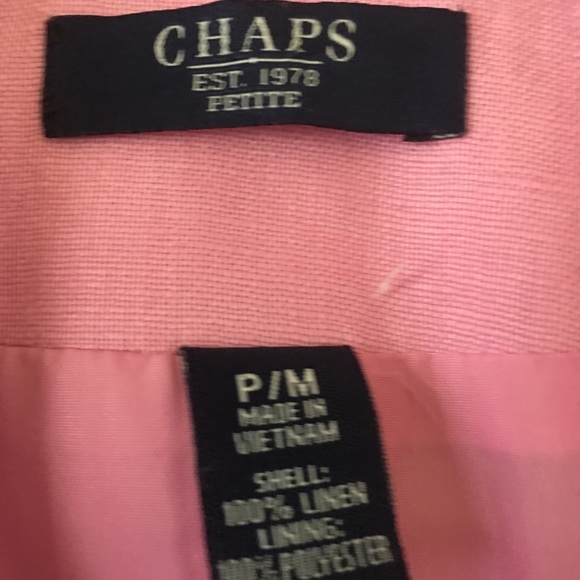 Chaps Linen Blazer - Picture 5 of 5